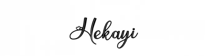 Hekayi  Frei Schriftart Herunterladen