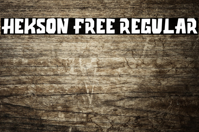 Hekson Free Regular Example 2