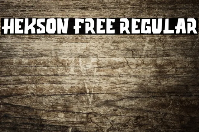 Hekson Free Regular Example 2
