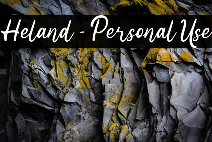 Heland - Personal Use Example 2