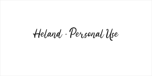 Heland - Personal Use Logo