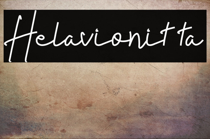 Helavionitta Example 1