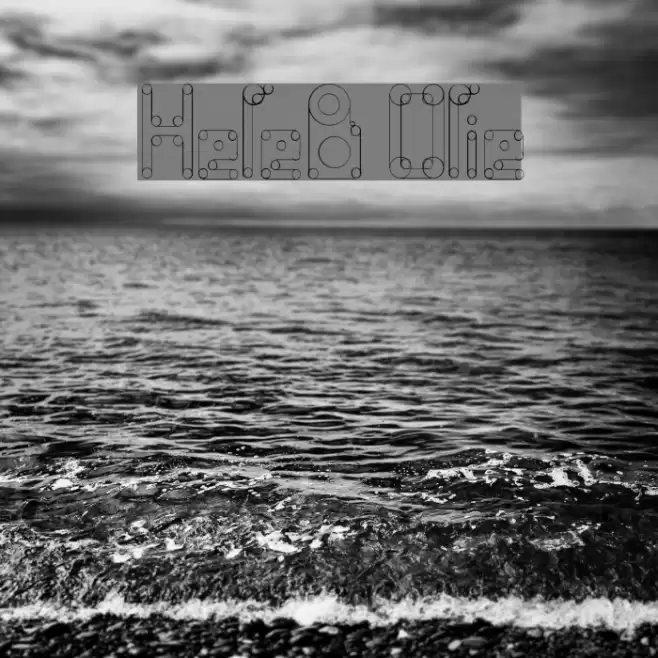 HelenBrown Outline Font examples