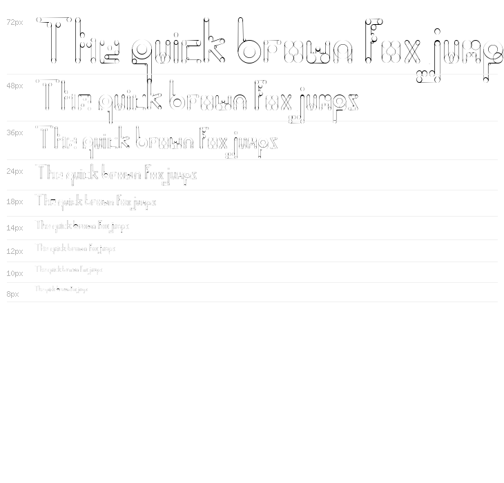 HelenBrown Outline Waterfall