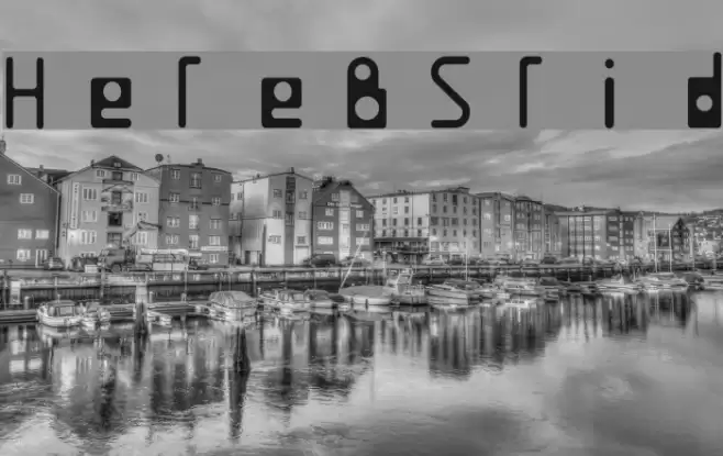 HelenBrownSolid Font examples