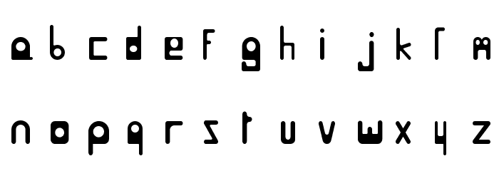 HelenBrownSolid Schriftart Kleinbuchstaben
