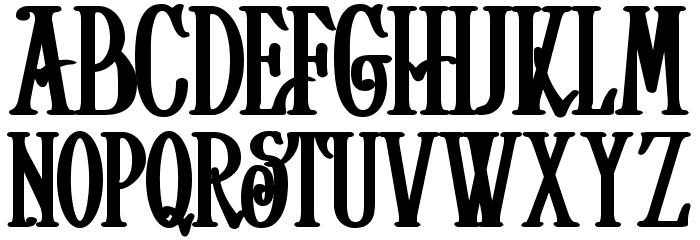Helena-Bold フォント 小文字