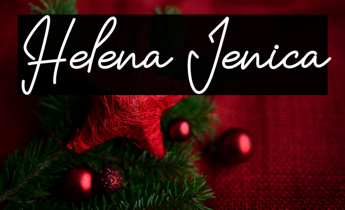 Helena Jenica Example 1