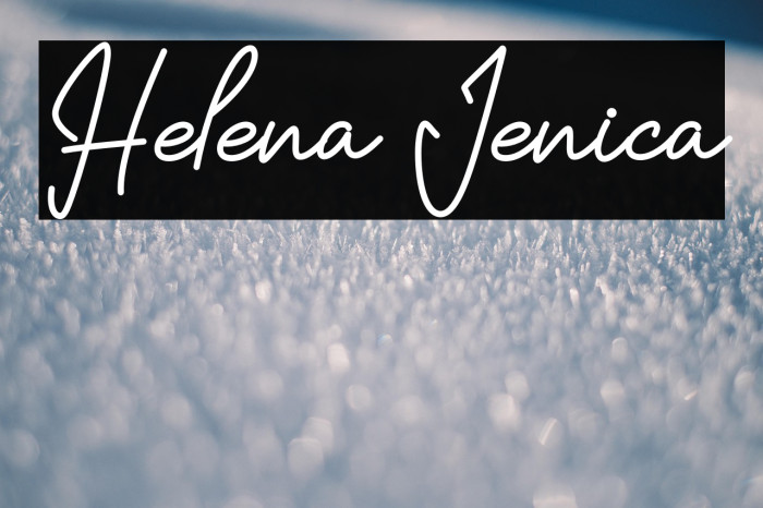 Helena Jenica Example 3