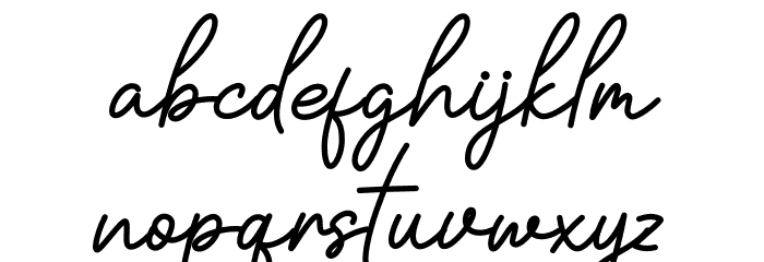 Helena Jenica Font LOWERCASE