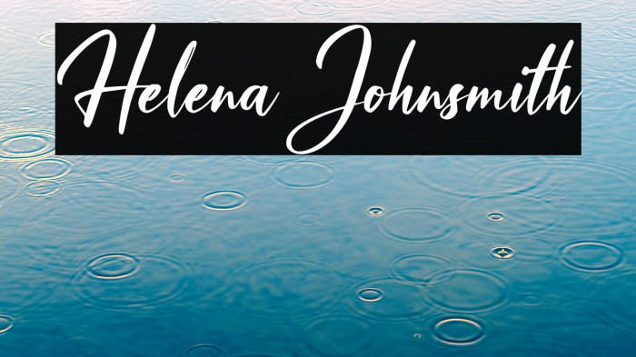 Helena Johnsmith Example 3