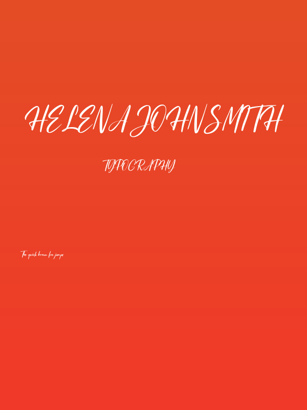 Helena Johnsmith Poster