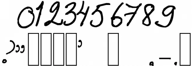 Helena Script Font OTHER CHARS