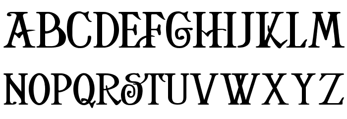 Helena-Squat Font LOWERCASE