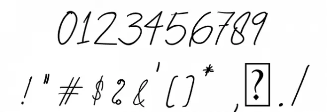 Helena Font OTHER CHARS