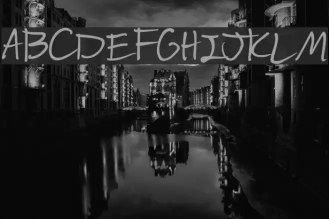 HelenasHand Font examples