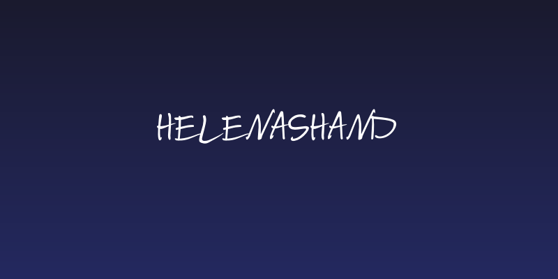 HelenasHand Social Header