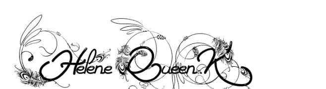Helene  Queen.K  baixar fontes gratis