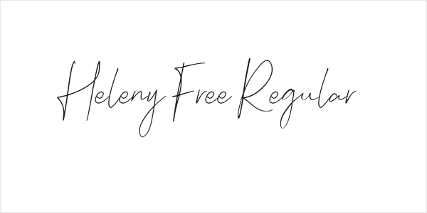 Heleny Free Regular Logo