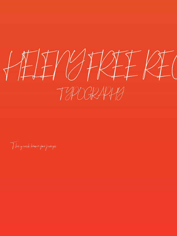 Heleny Free Regular Poster