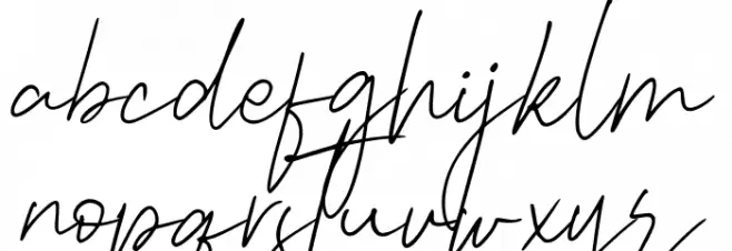 Heleny Free Regular フォント 小文字