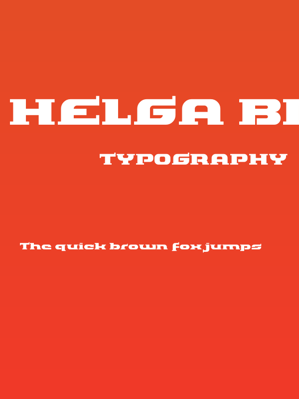Helga Broad Poster