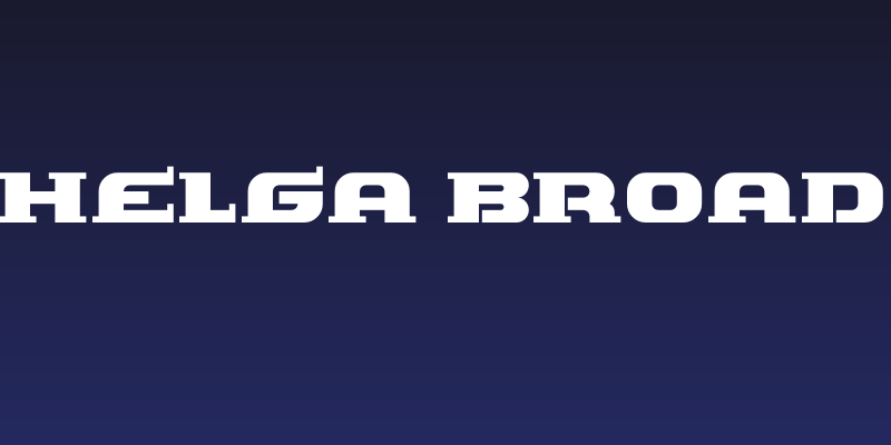 Helga Broad Social Header
