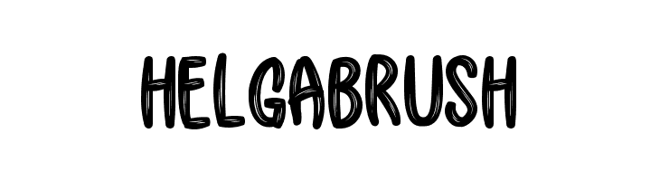 Helga Brush  Free Fonts Download