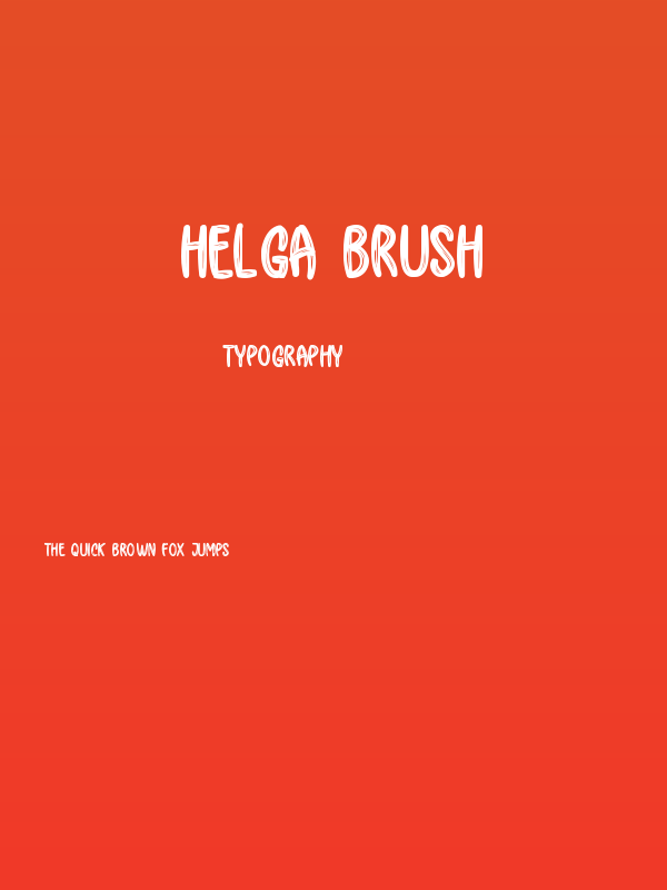 Helga Brush Poster