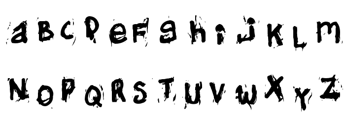 Helifonter Font LOWERCASE