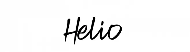 Helio  تنزيل الخطوط