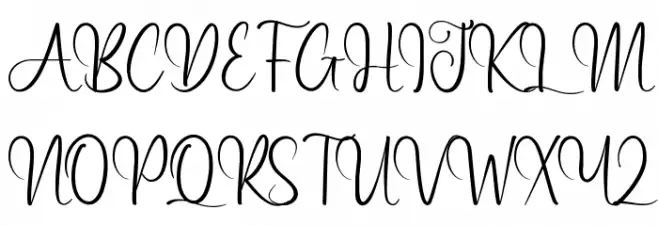 Heliolla Demo Schriftart Groß