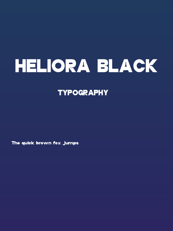 Heliora Black Poster