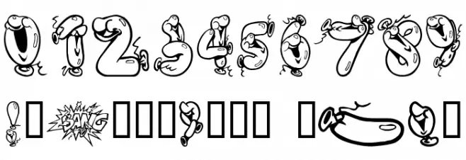 Helium Heaven Font OTHER CHARS