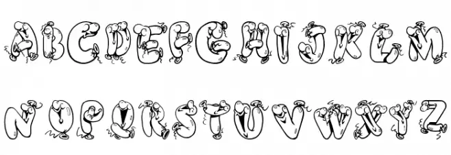 Helium Heaven Polices MAJUSCULES