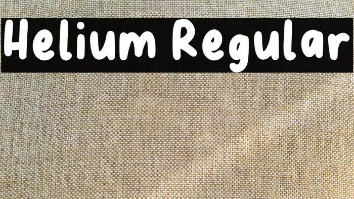 Helium Regular Example 3