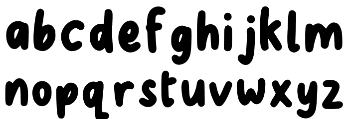 Helium Regular Font LOWERCASE