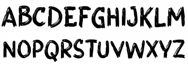 Heliuma Schriftart Groß