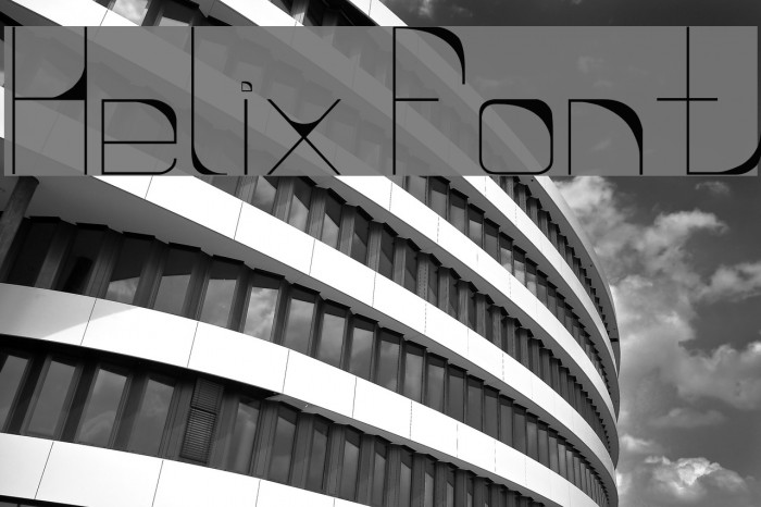 Helix Font examples