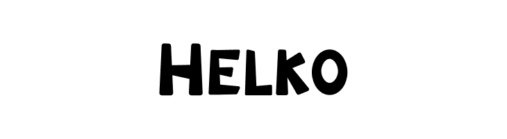 Helko  Frei Schriftart Herunterladen