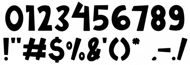 Helko Font OTHER CHARS