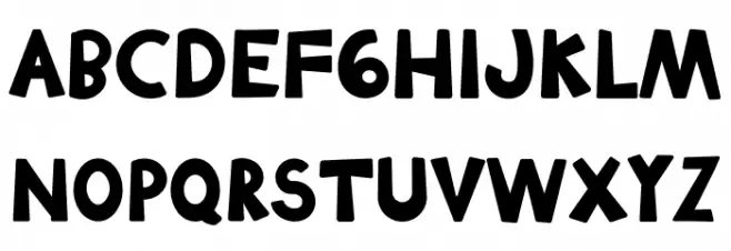 Helko Schriftart Groß