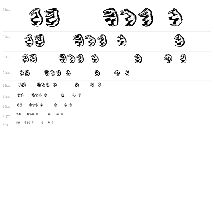 Hell Beasts Regular Waterfall