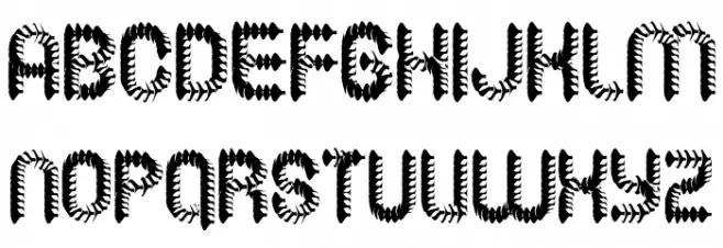 Hell Door Regular Font Litere mari