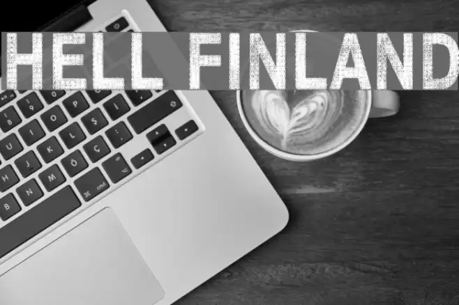 Hell Finland Font examples
