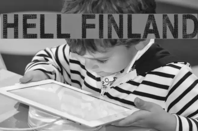 Hell Finland Font examples