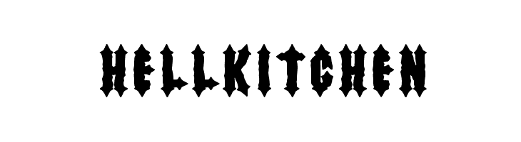Hell Kitchen  Frei Schriftart Herunterladen