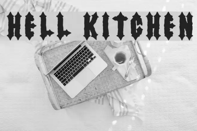 Hell Kitchen Font examples