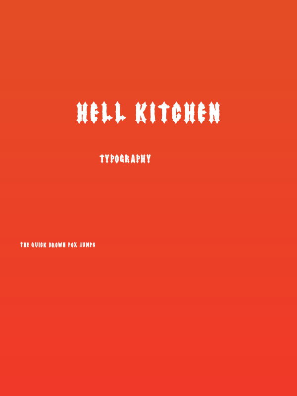 Hell Kitchen Poster