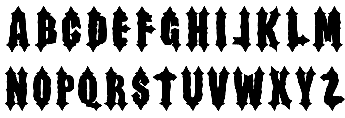 Hell Kitchen Font LOWERCASE